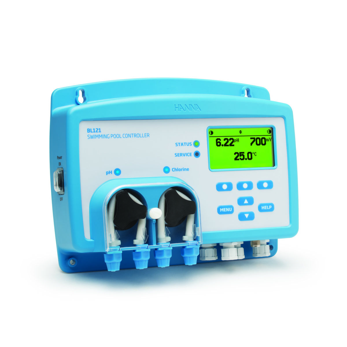pH/ORP/Temperaturni kontroler za bazene sa analognim izlazom BL121-10
