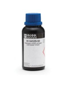 Titracioni rastvor za mini titrator za određivanje titracijske kiselosti u mlečnim proizvodima (niski opseg) - HI84529-50